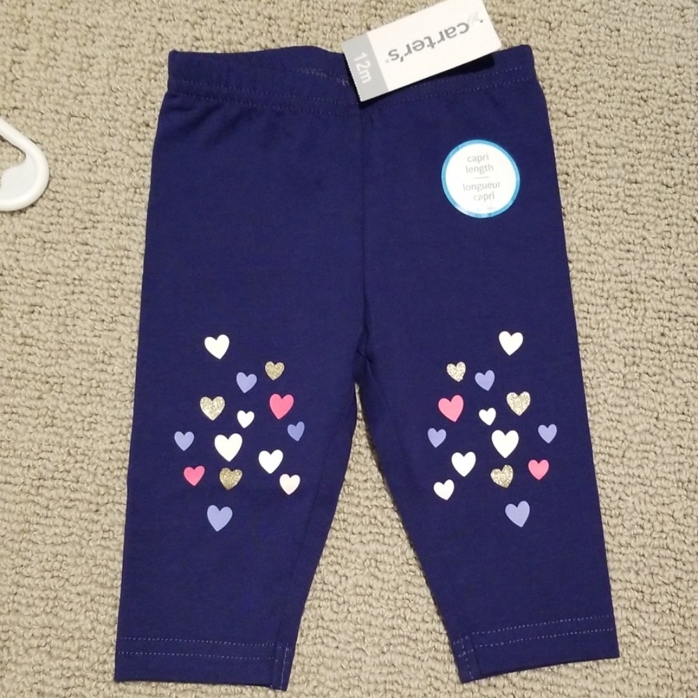Carters capri leggings